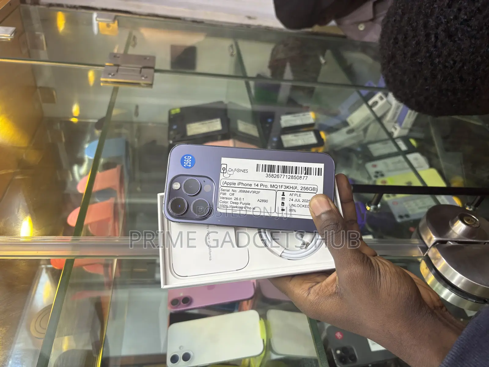 New Apple iPhone 14 Pro 256 GB Purple