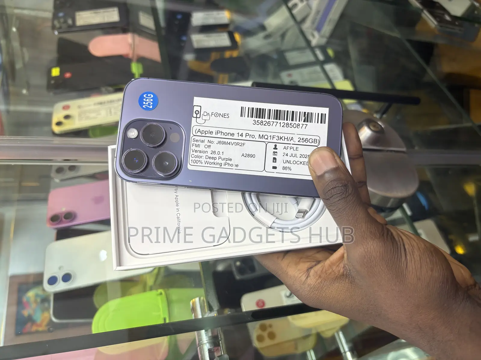New Apple iPhone 14 Pro 256 GB Purple