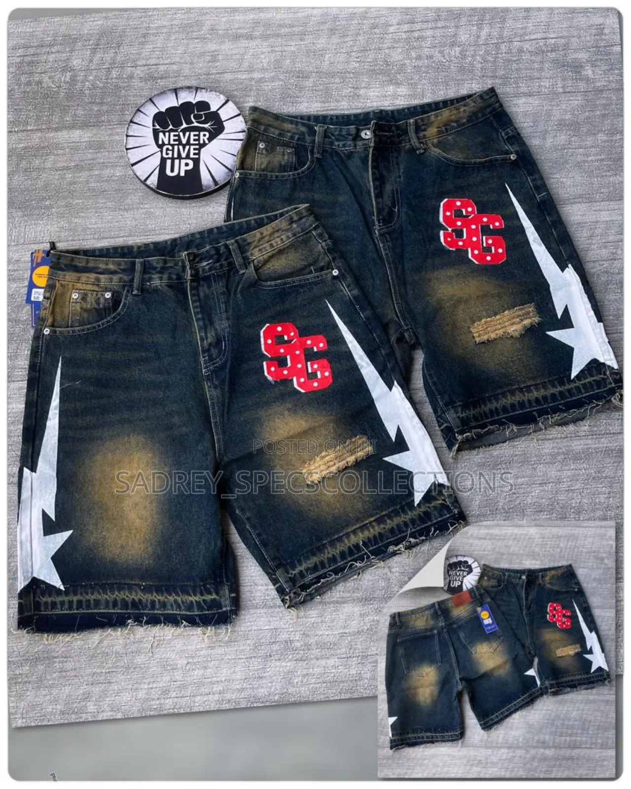 Jeans Designer Shorts for Men Original