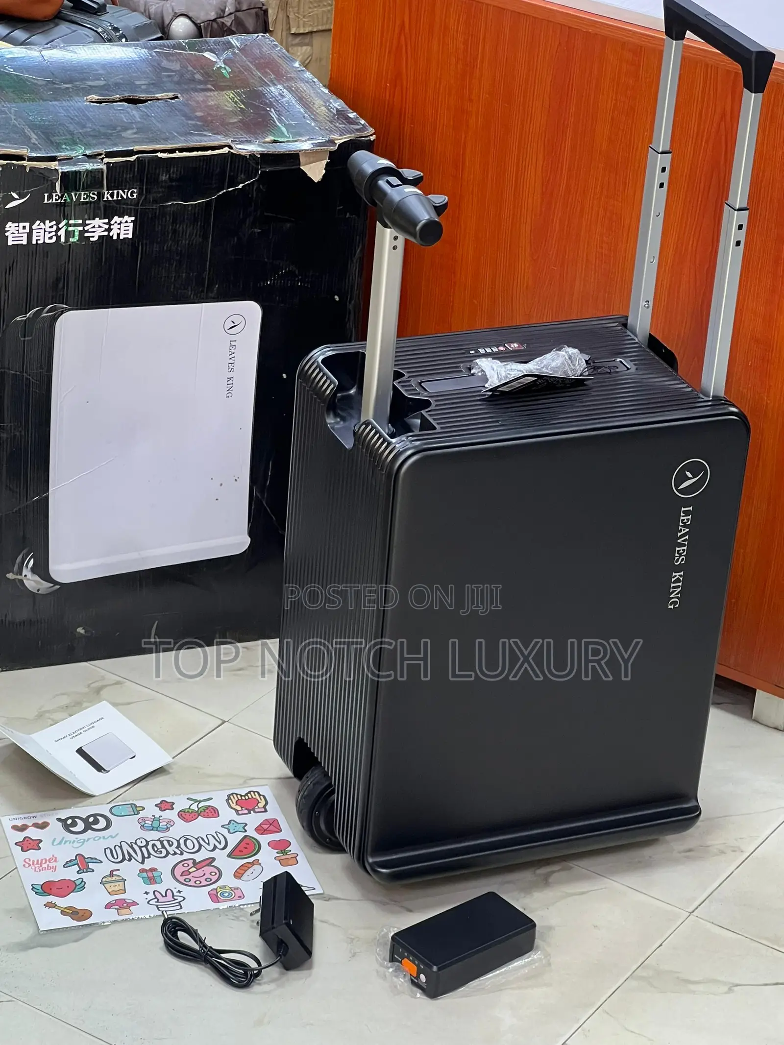 Original Leavesking Motorized Smartsuitcase Tsa 40l Electric Suitcase
