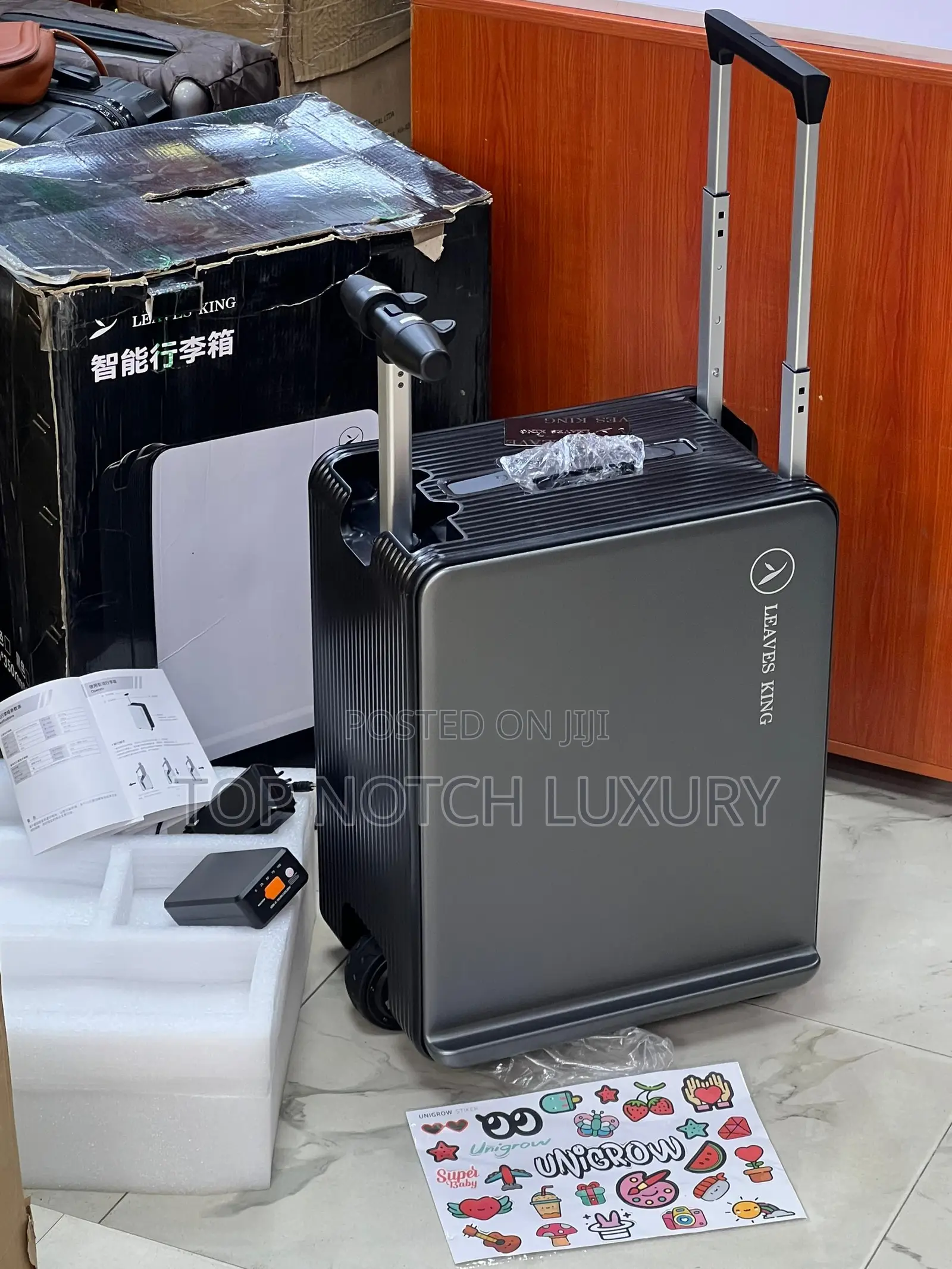 Original Leavesking Motorized Smartsuitcase Tsa 40l Electric Suitcase