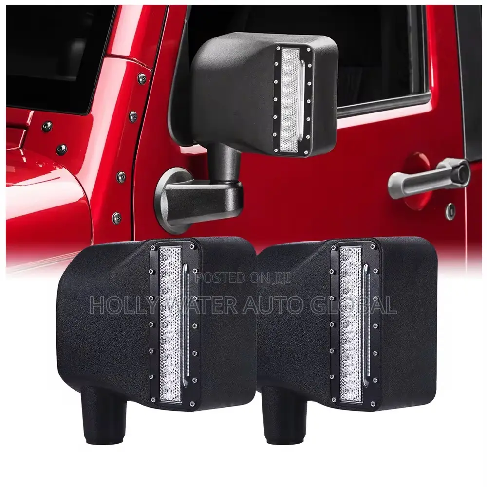 Jeep Wrangler Side Mirrors Cover Led Type/2010/2018 Jk.