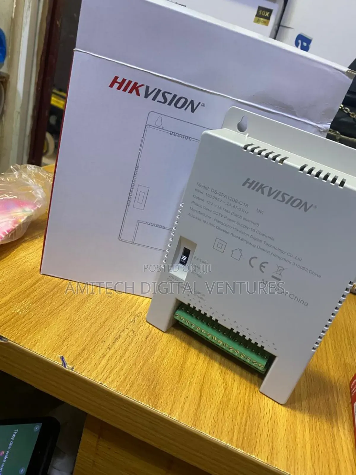 Hikvision 8ways Power Supply for CCTV