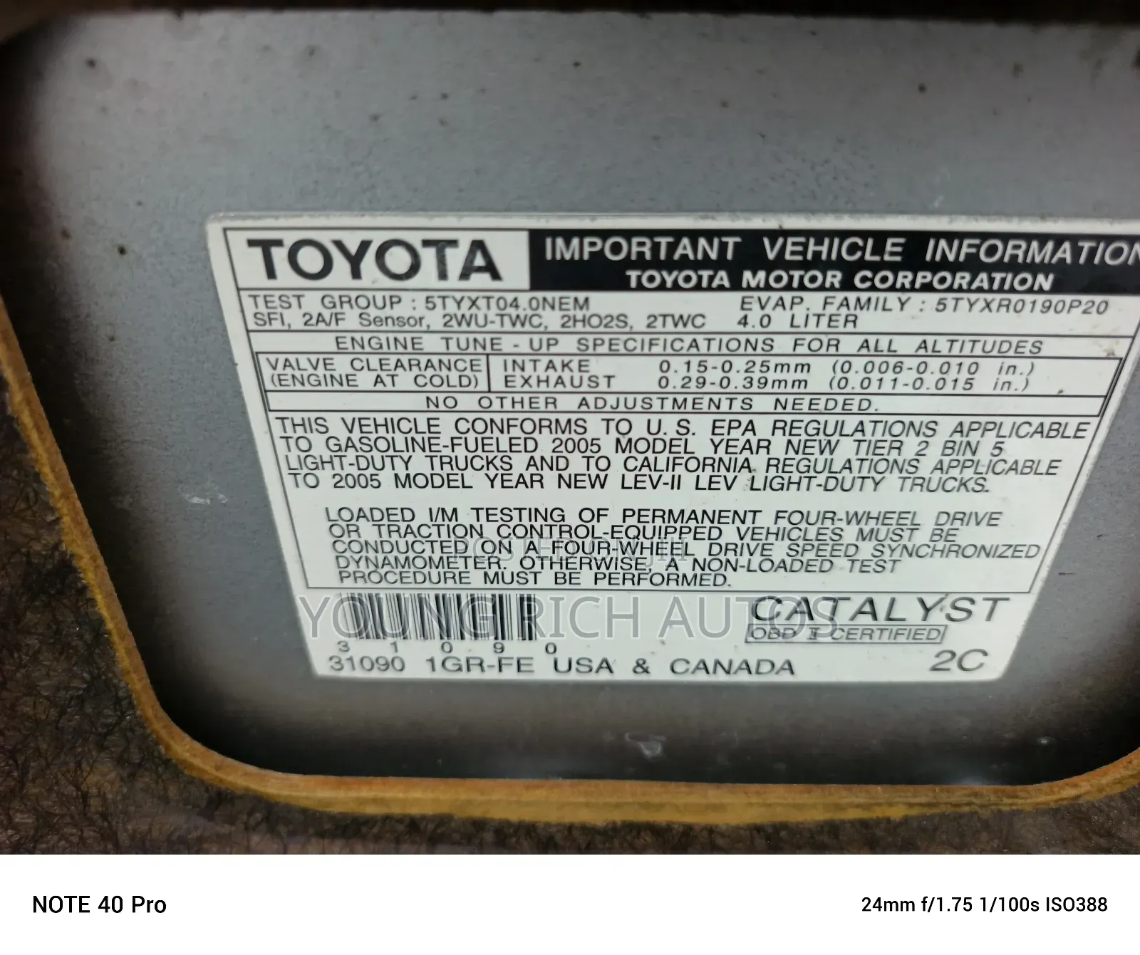 Toyota 4-Runner 2005 Silver