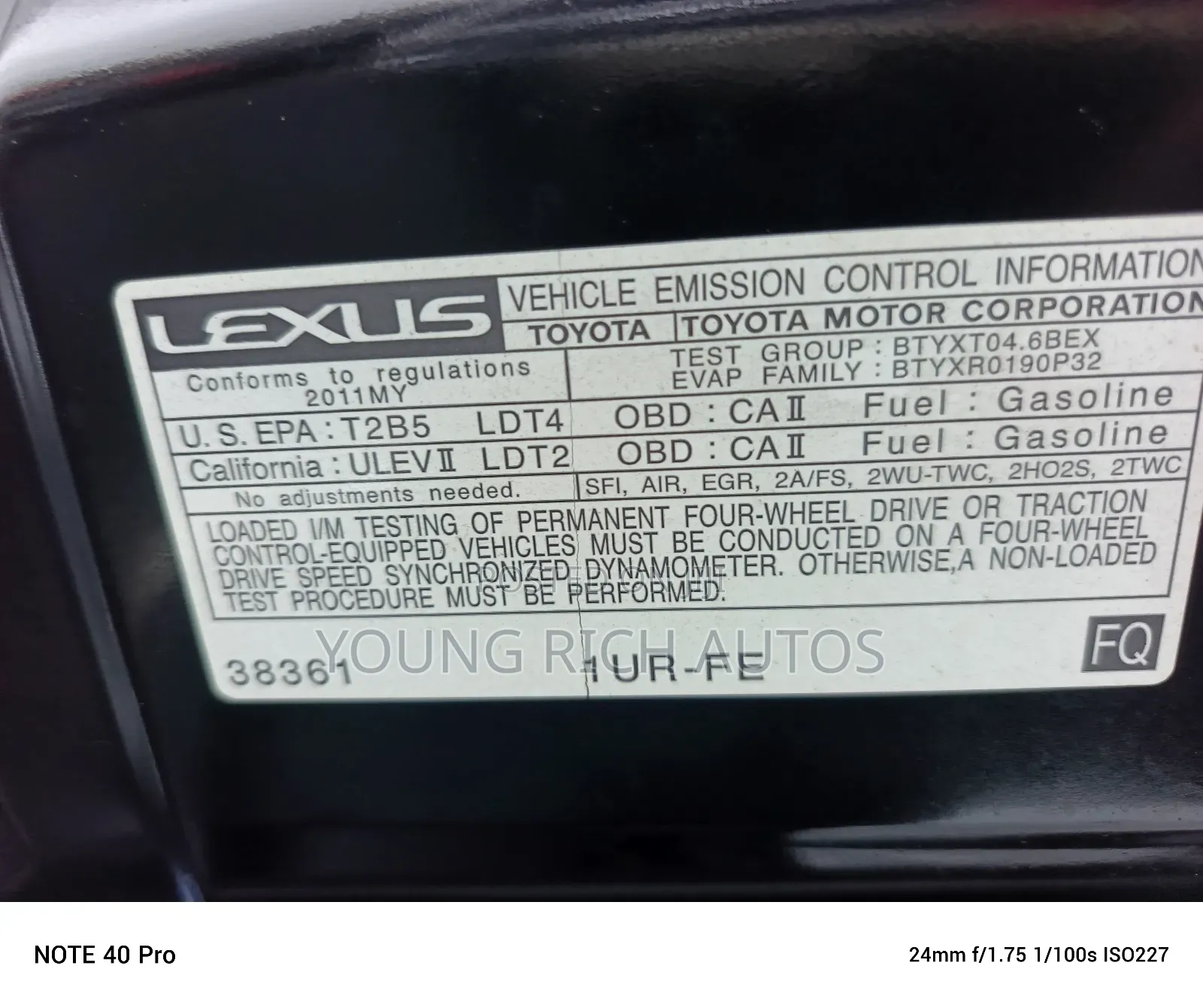 Lexus GX 2012 Black