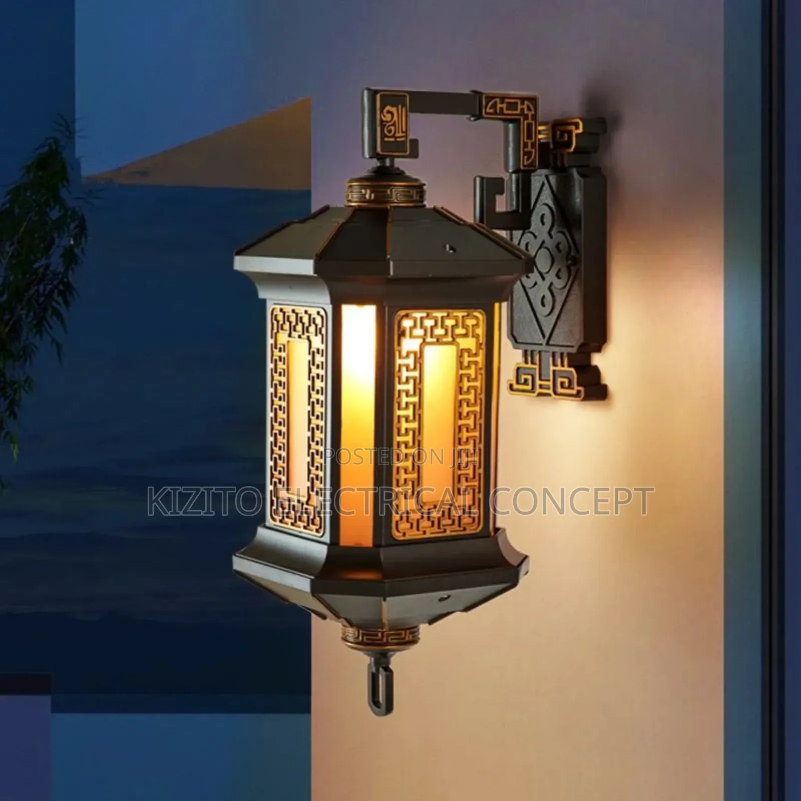 Nodic Cast Chinese Outdoor Lamp