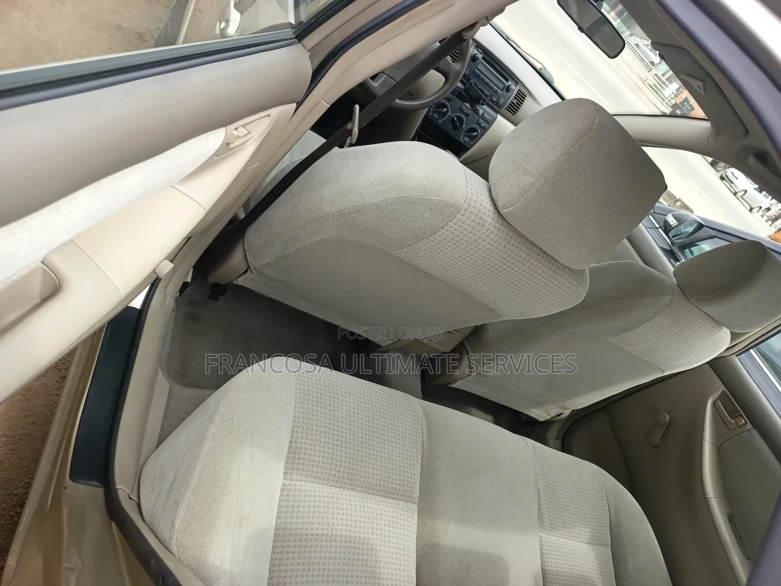 Toyota Corolla 2007 Gold