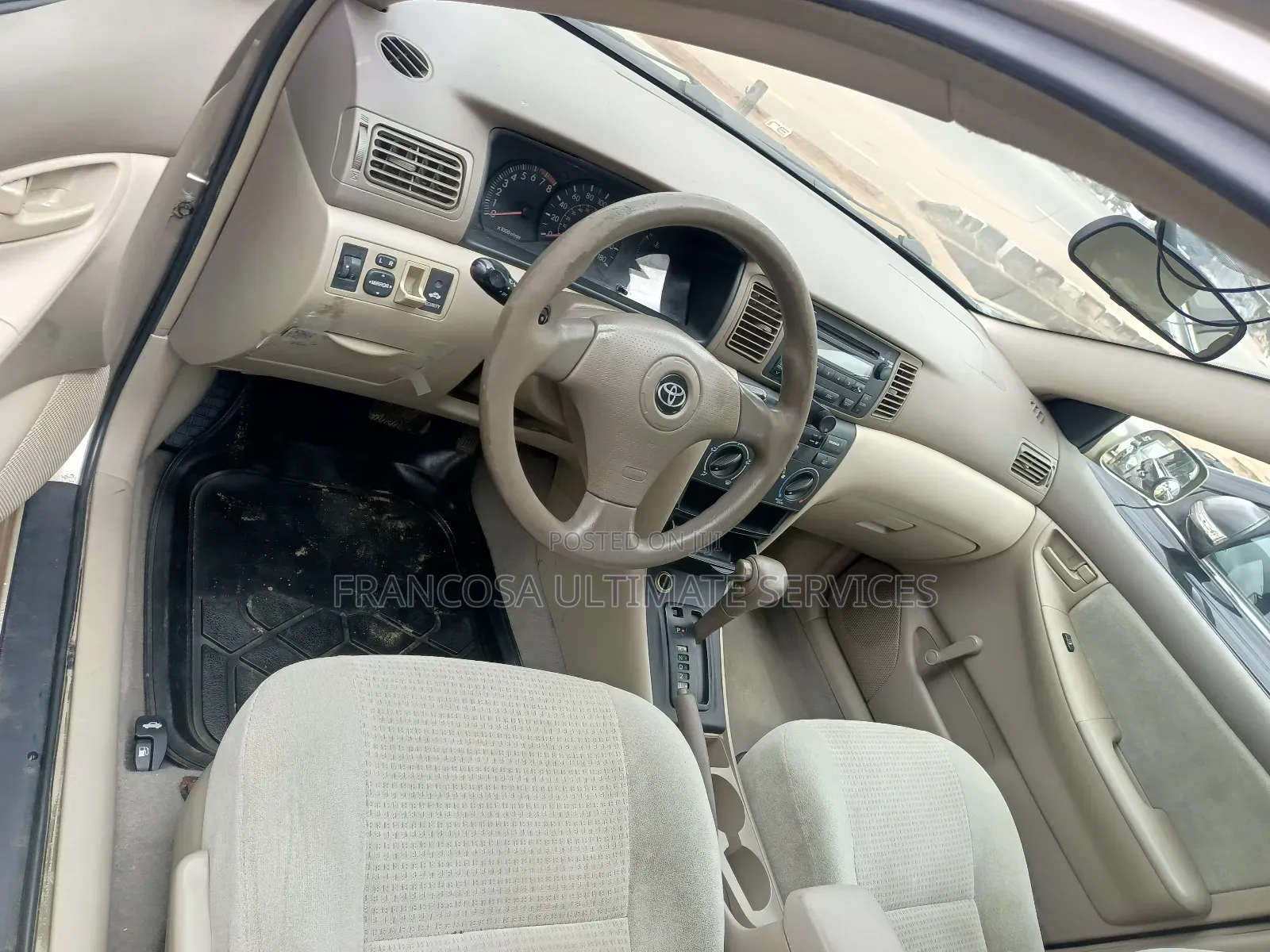 Toyota Corolla 2007 Gold