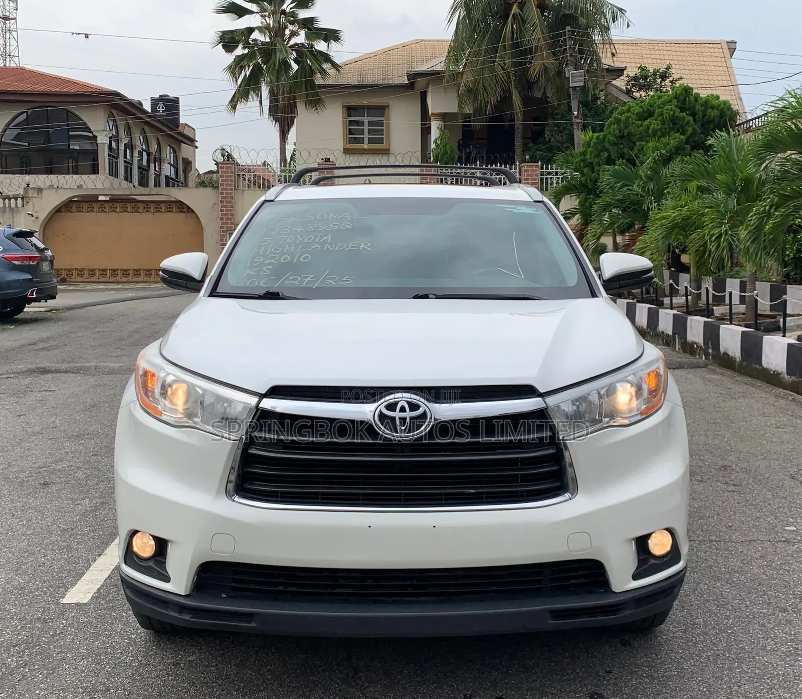 Toyota Highlander 2015 White