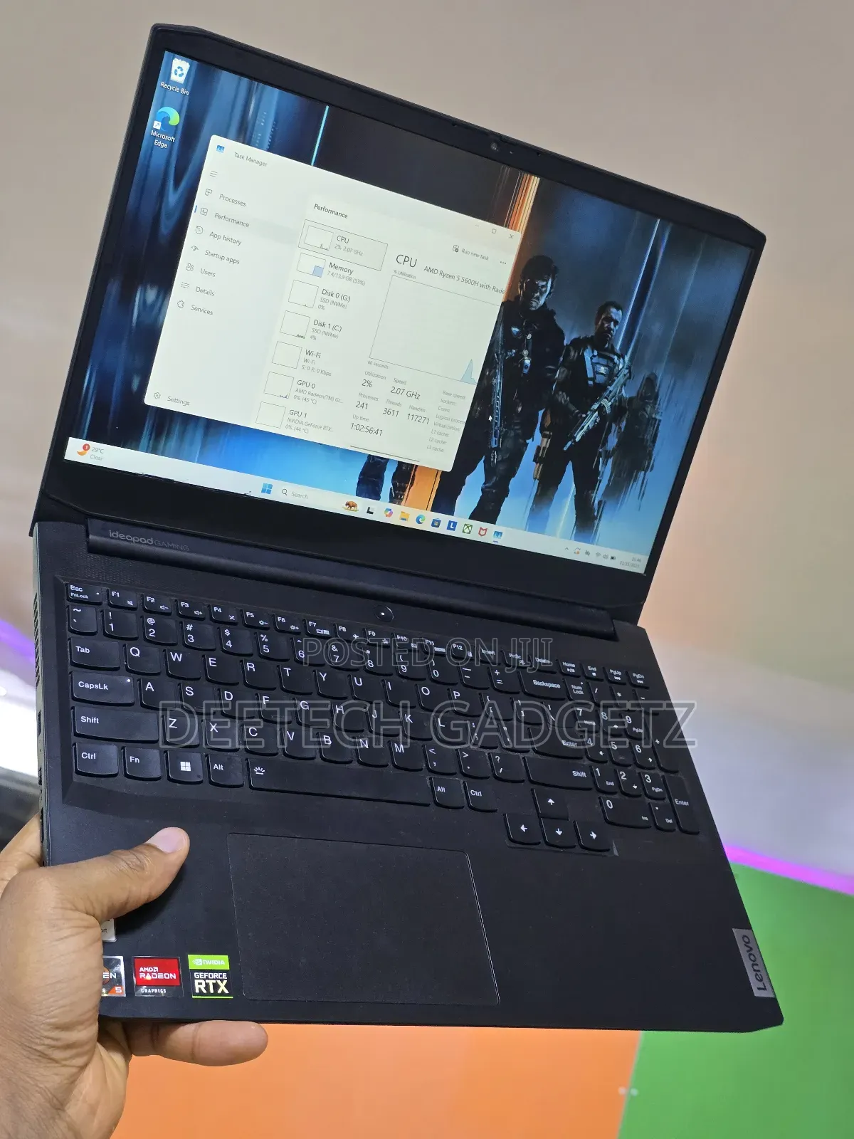 Laptop Lenovo Ideapad 3 16GB AMD Ryzen 5 SSD 512GB