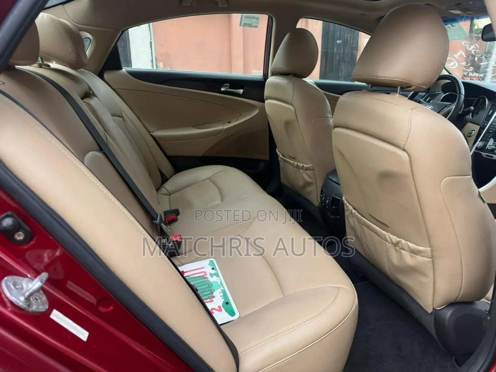 Hyundai Sonata Limited Sedan FWD (2.4L 4cyl 6A) 2012 Red