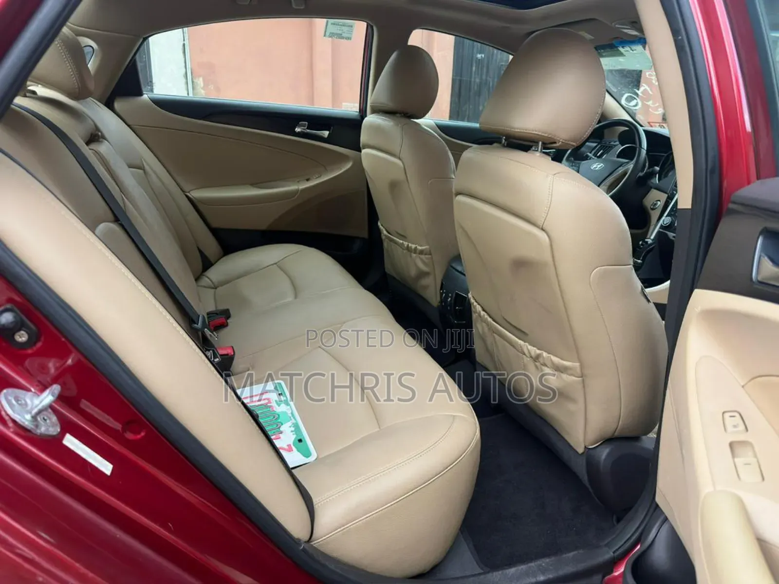 Hyundai Sonata Limited Sedan FWD (2.4L 4cyl 6A) 2012 Red