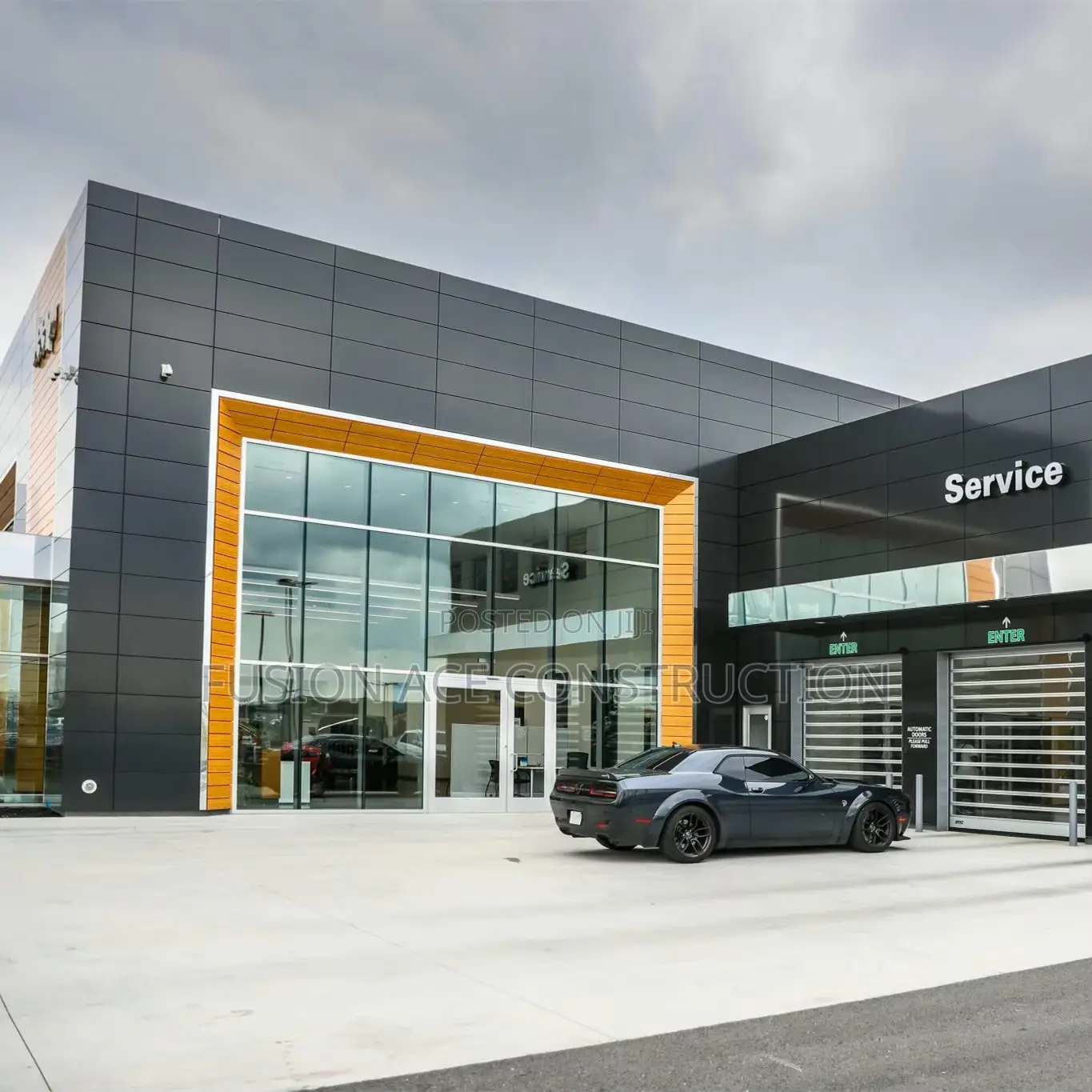 Car Showroom,Clubs.Lounges,Eateries,Hotels Alucoboard Wall Cladding
