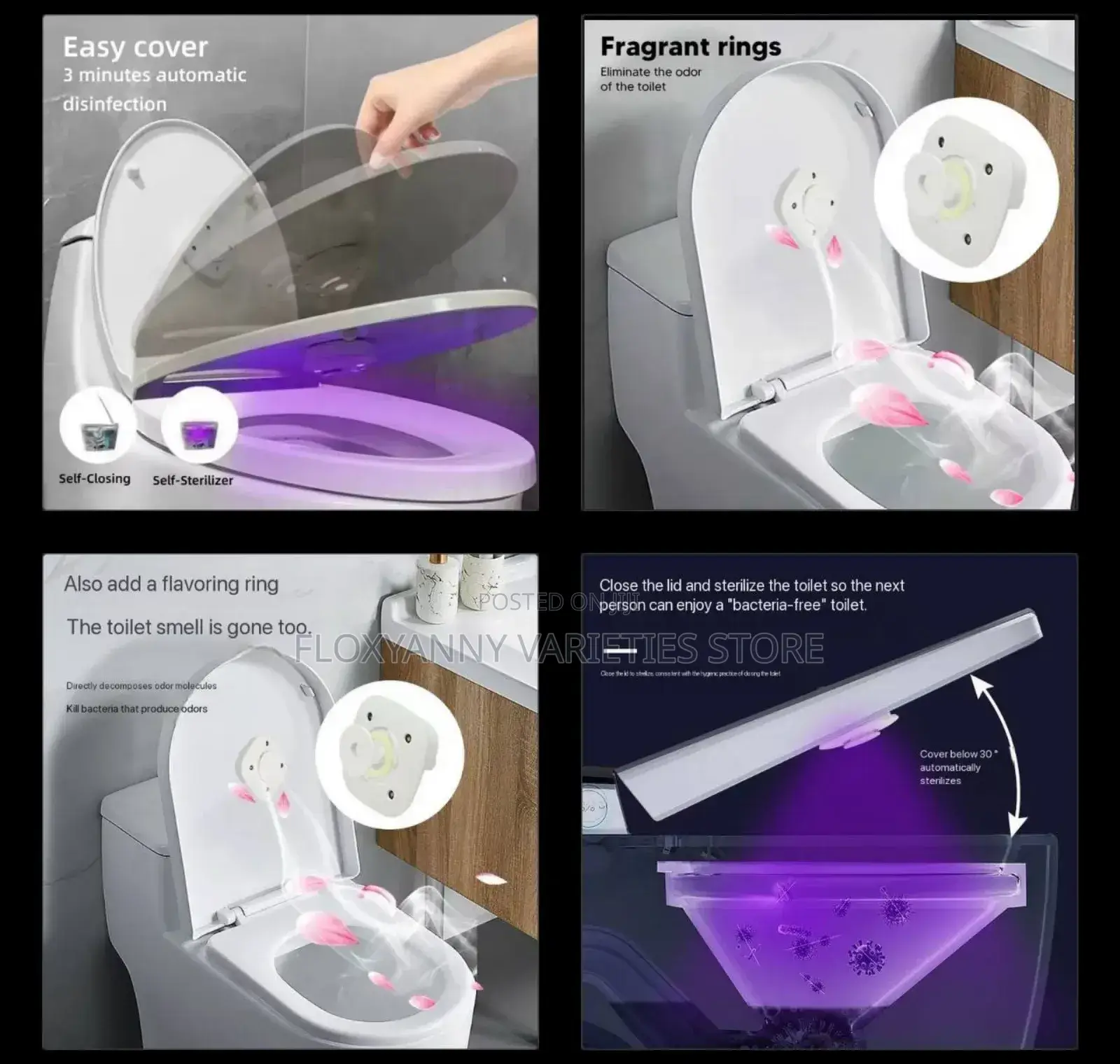 Rechargeable Ultraviolet Toilet Sterilizer
