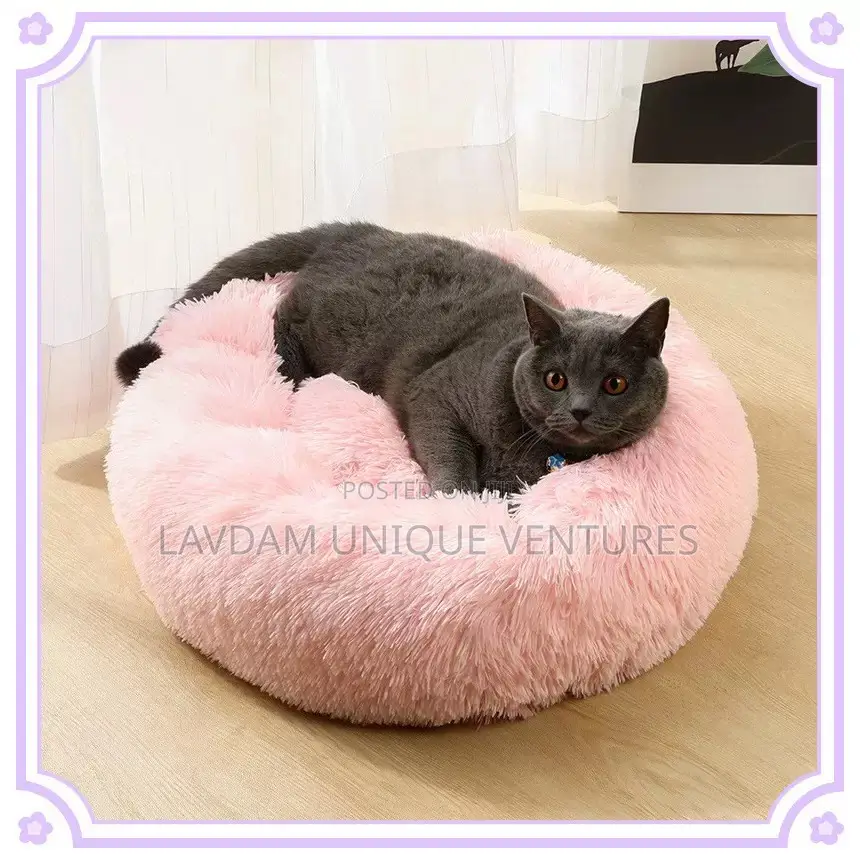 Warm Dog Cat Nest Bed — 4 Seasons Deep Sleep Pet Bed Mat.
