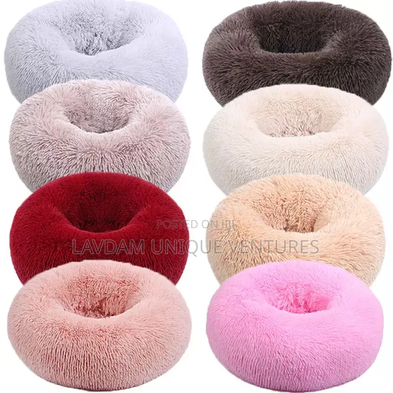 Warm Dog Cat Nest Bed — 4 Seasons Deep Sleep Pet Bed Mat.