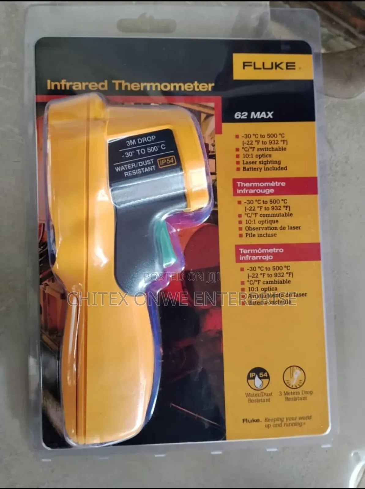 Fluke 62 Max Infrared Thermometer