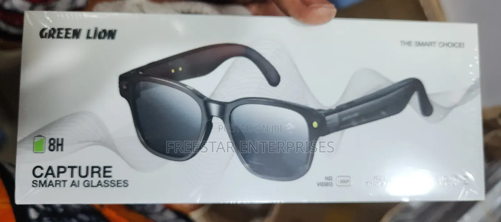 Green Lion Smart Ai Eyeglasses. Green Lion Spy Camera Eyeglasses.