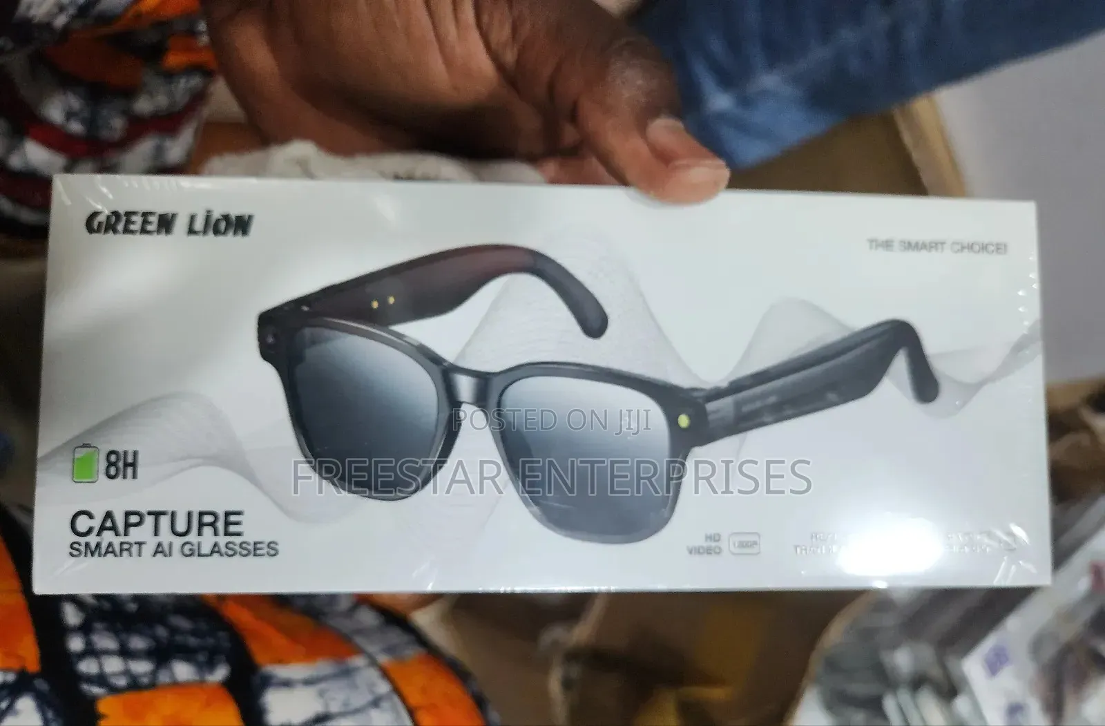 Green Lion Smart Ai Eyeglasses. Green Lion Spy Camera Eyeglasses.