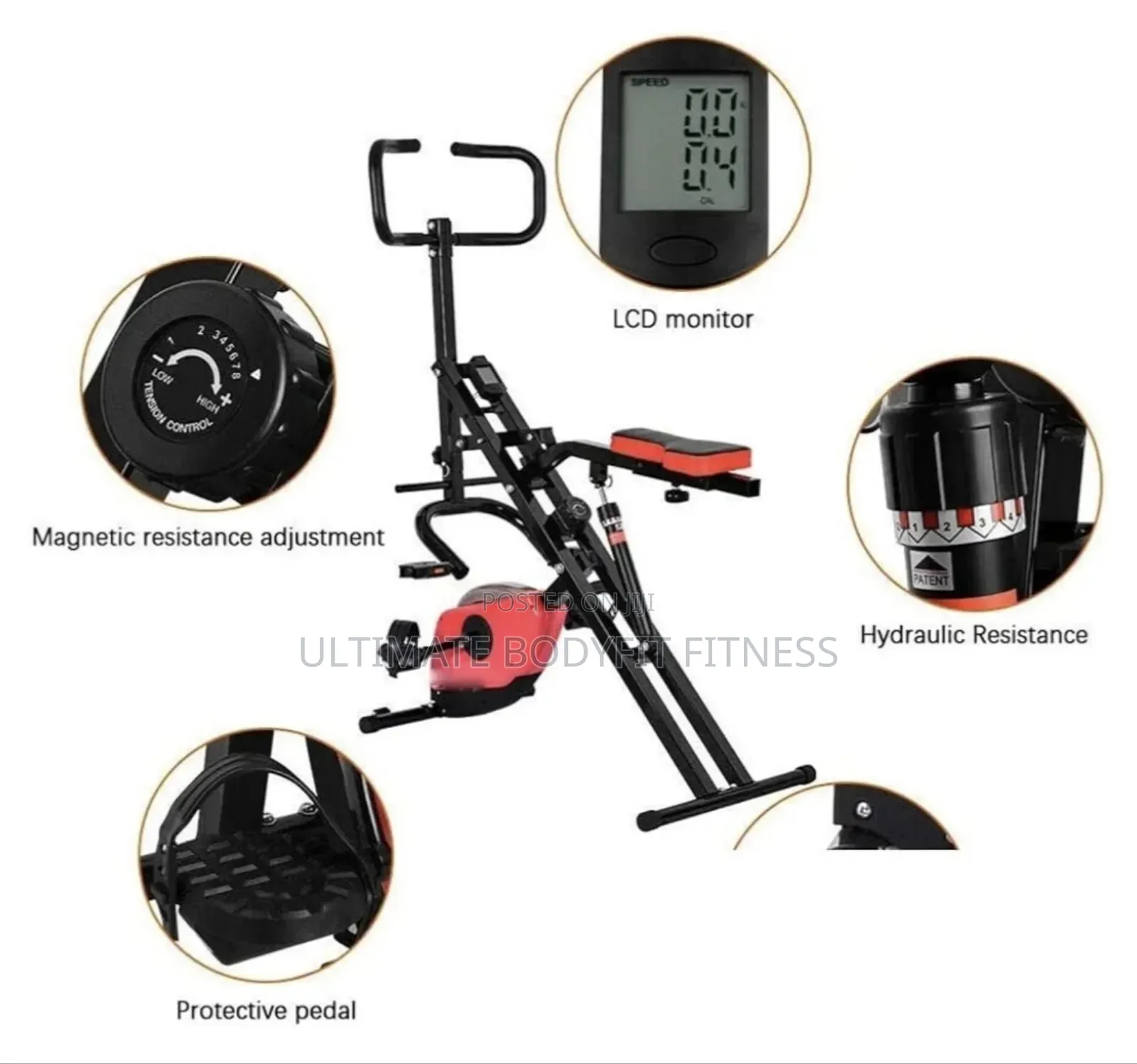 Brand New 2-in-1 Horse X-Bike Cardio Training Exercise Bike
