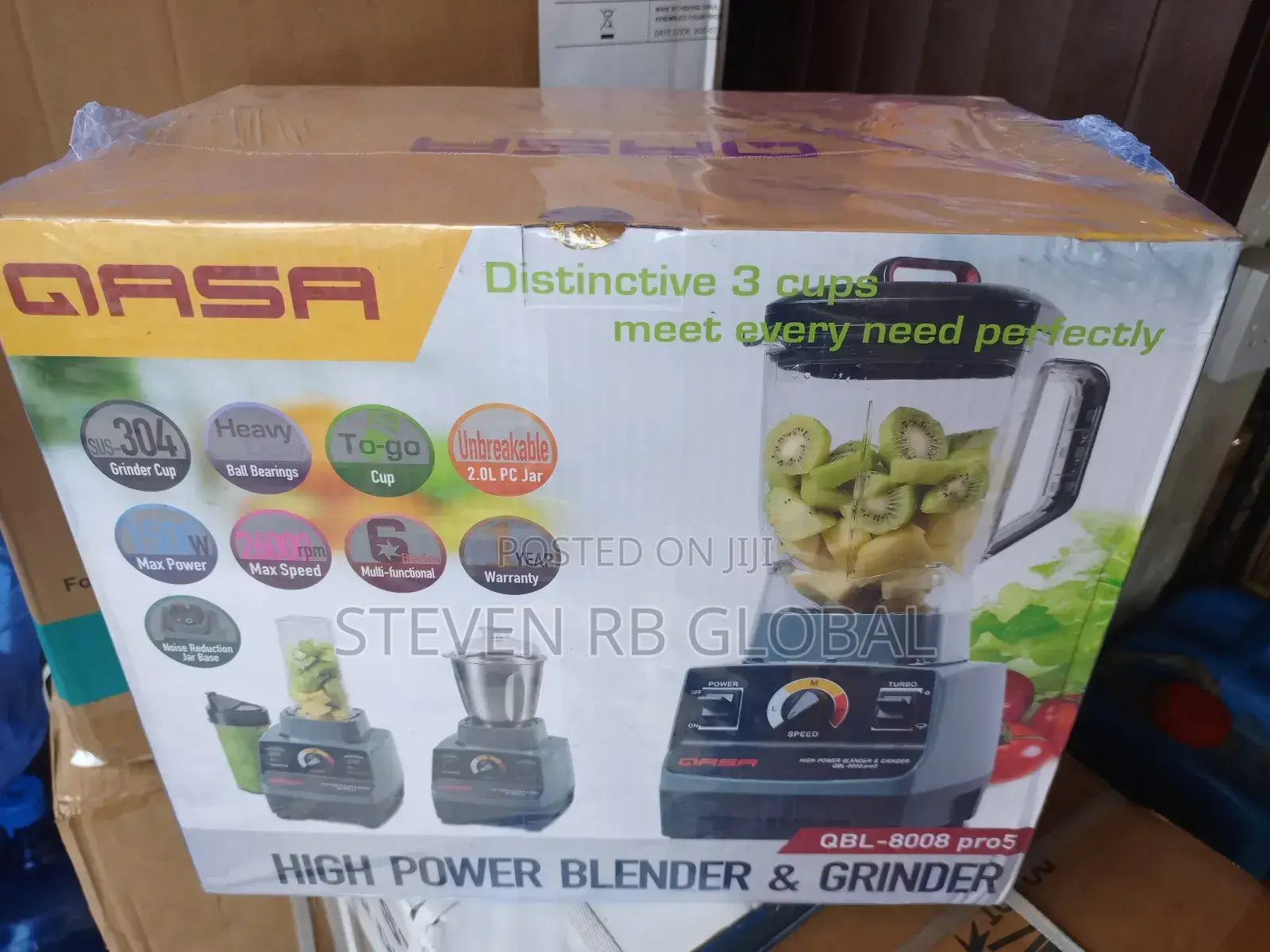 Qasa High Power Blender Grinder – QBL-8008 Pro5