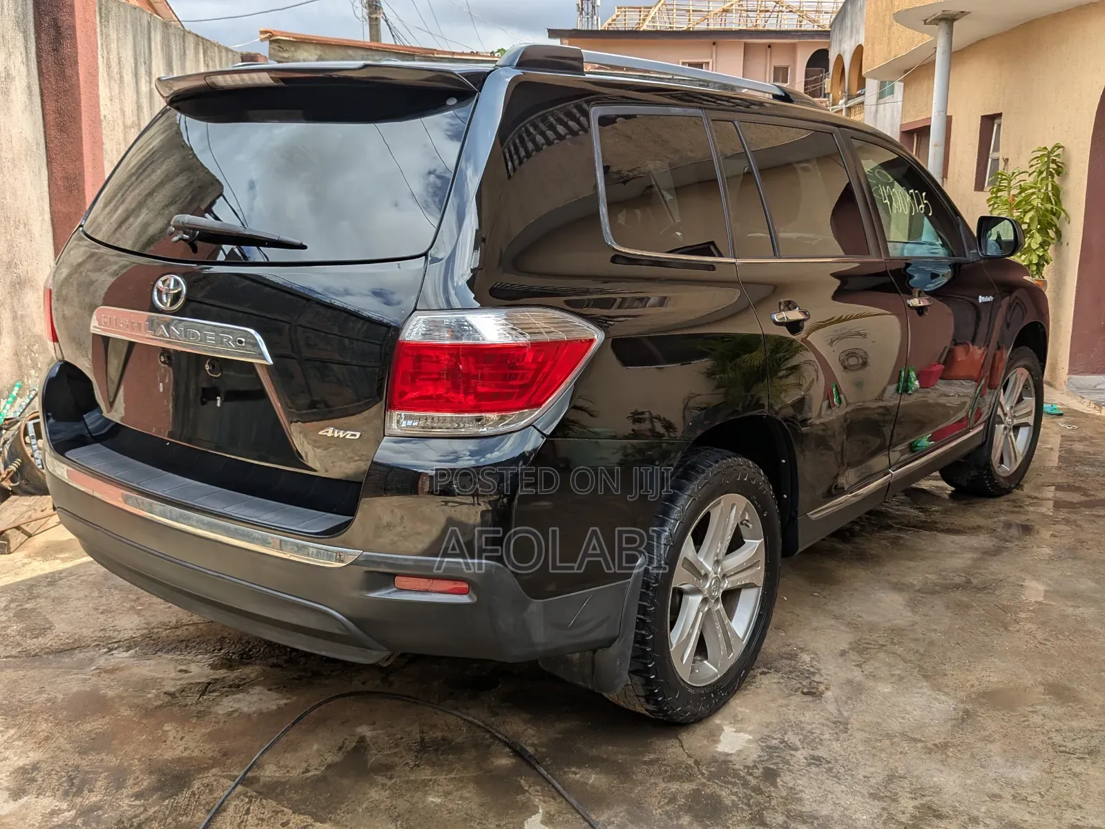 Toyota Highlander Limited 2012 Black