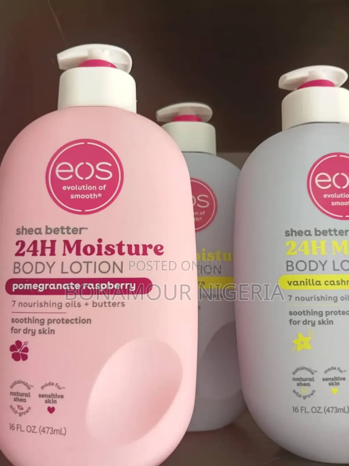 Eos Shea Butter 24h Moisture Body Lotion 473ml