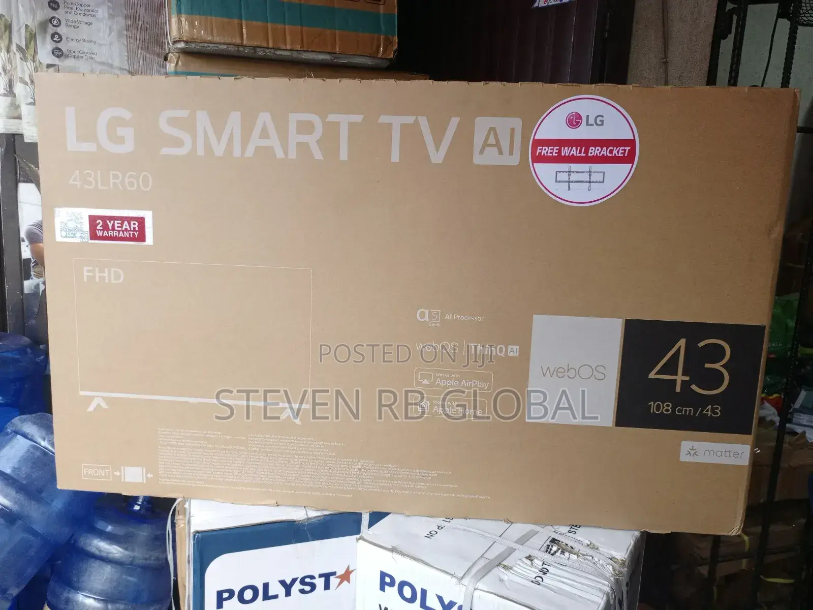 Lg 43" Hd Smart Tv (43lr60003)