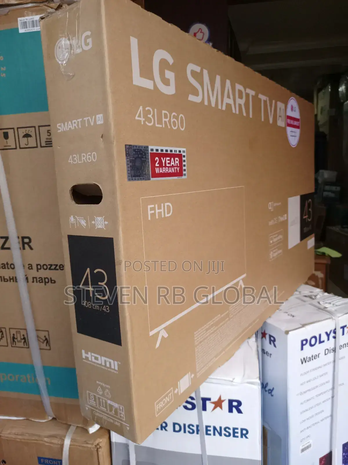Lg 43" Hd Smart Tv (43lr60003)