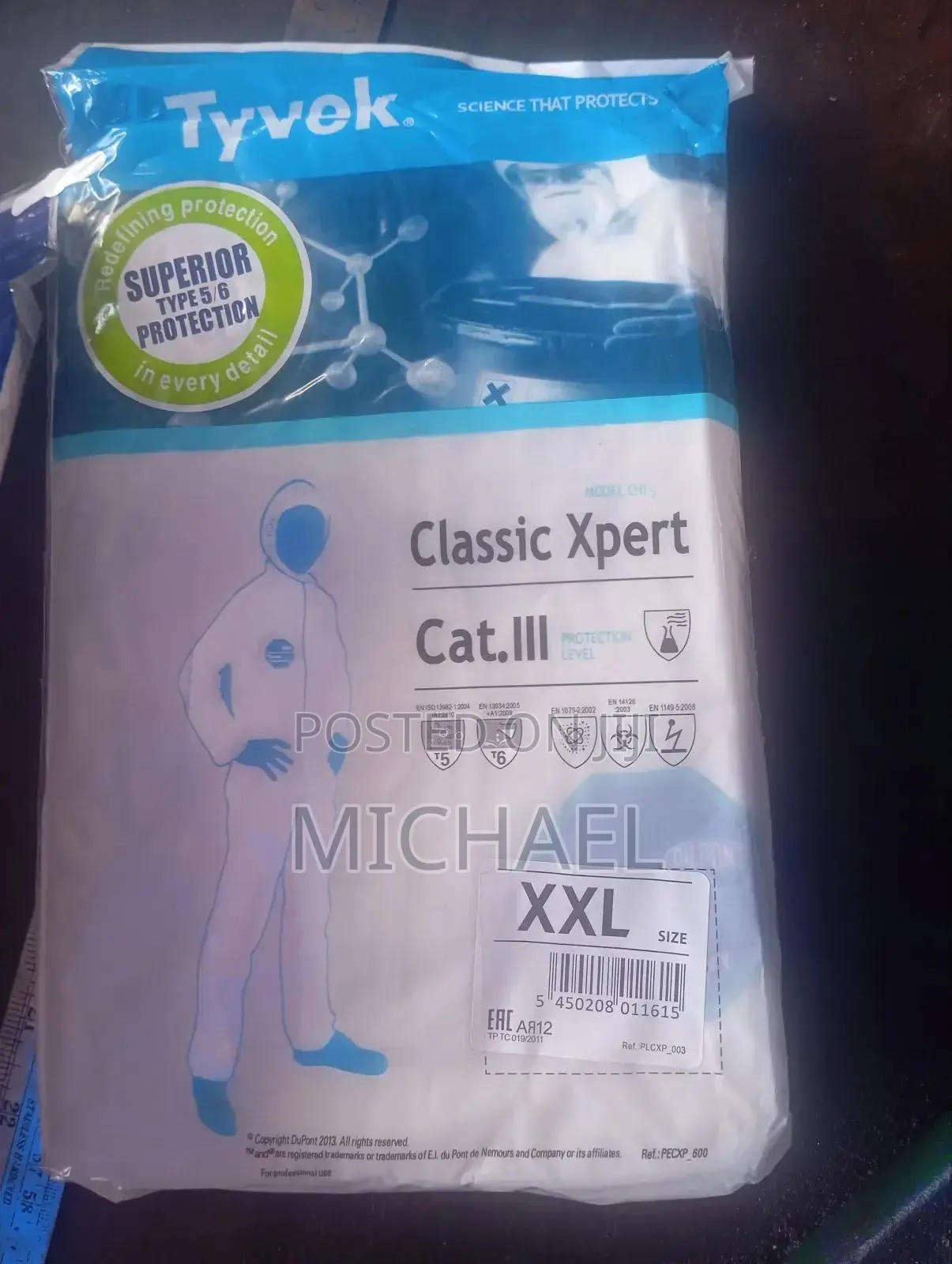 Boiler Suit Tyvek