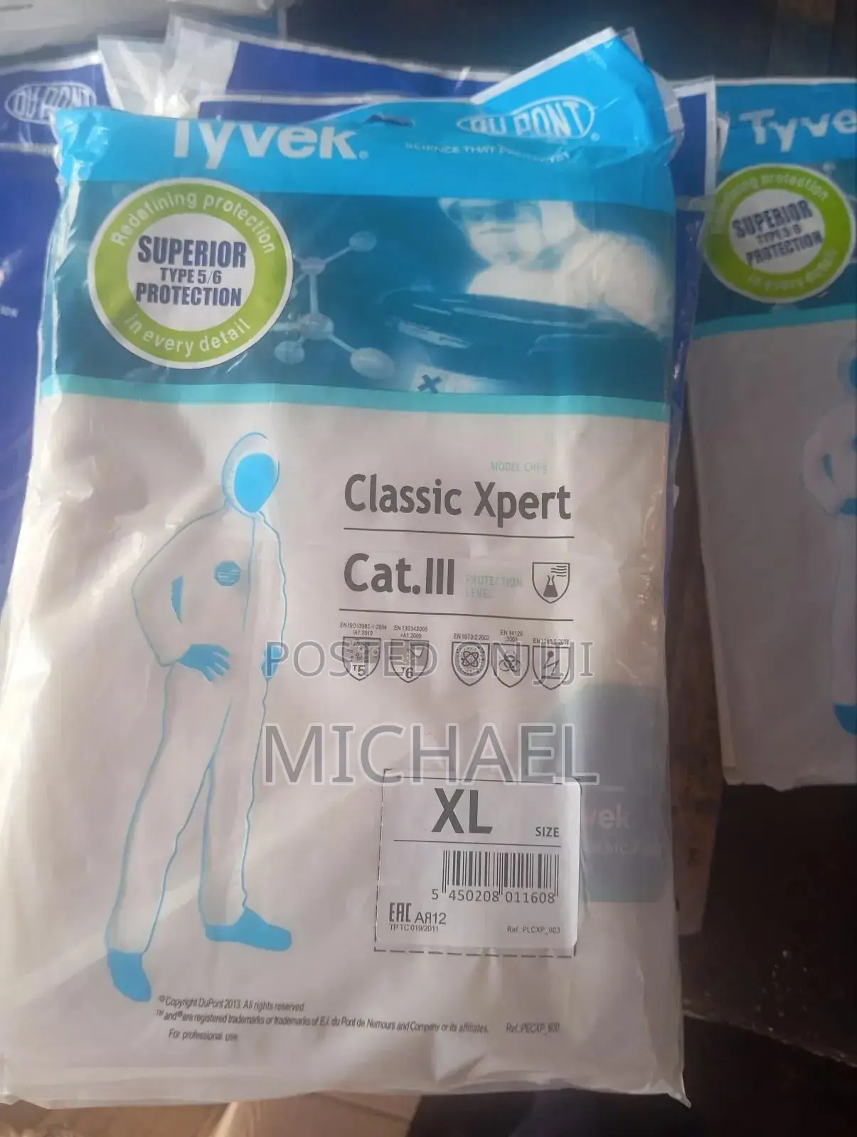 Boiler Suit Tyvek