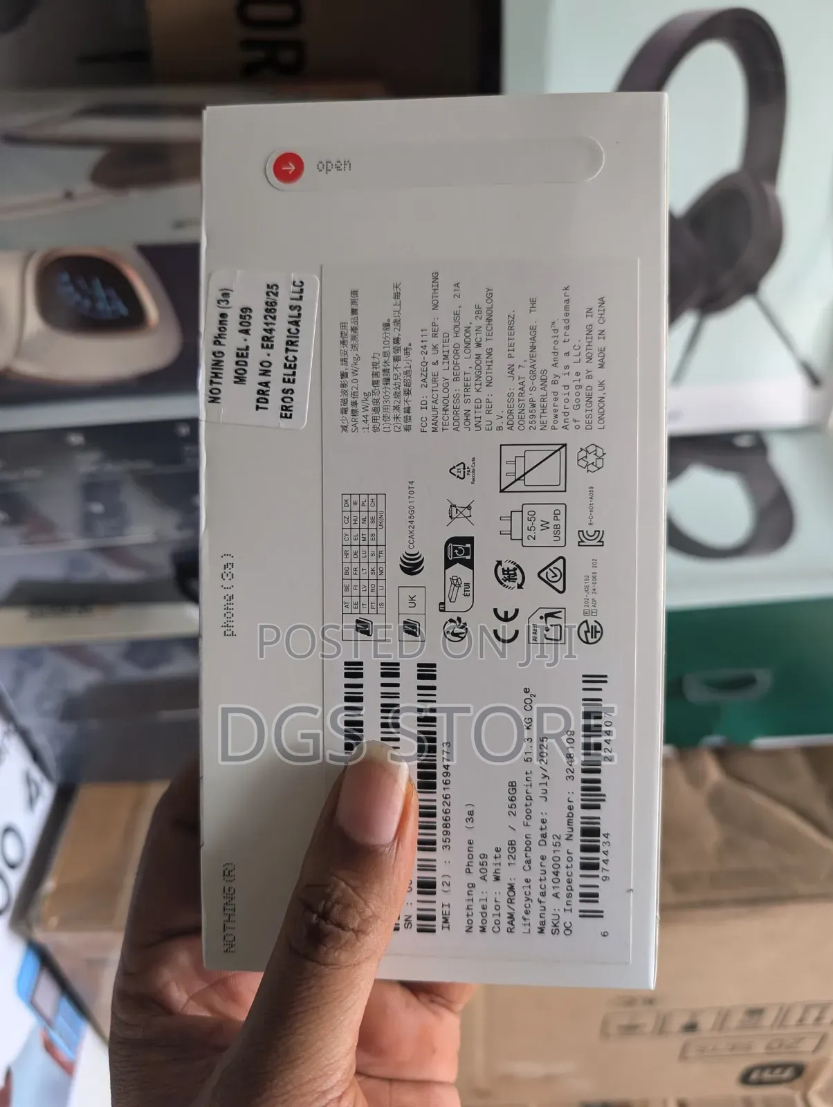 New Nothing Phone 3a 256 GB