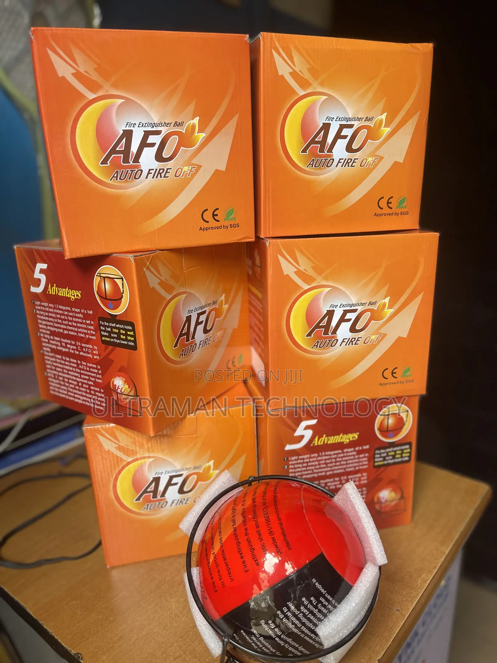 Fire Extinguisher Ball