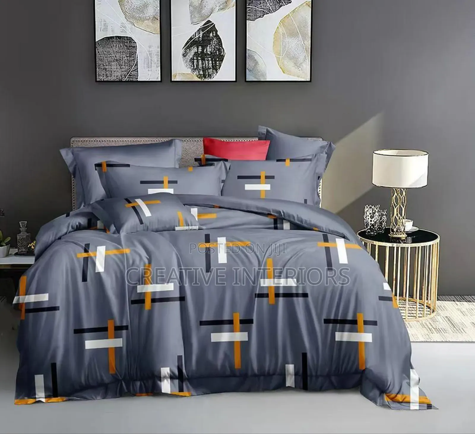 6by6 Bedspread With 4pillow Case