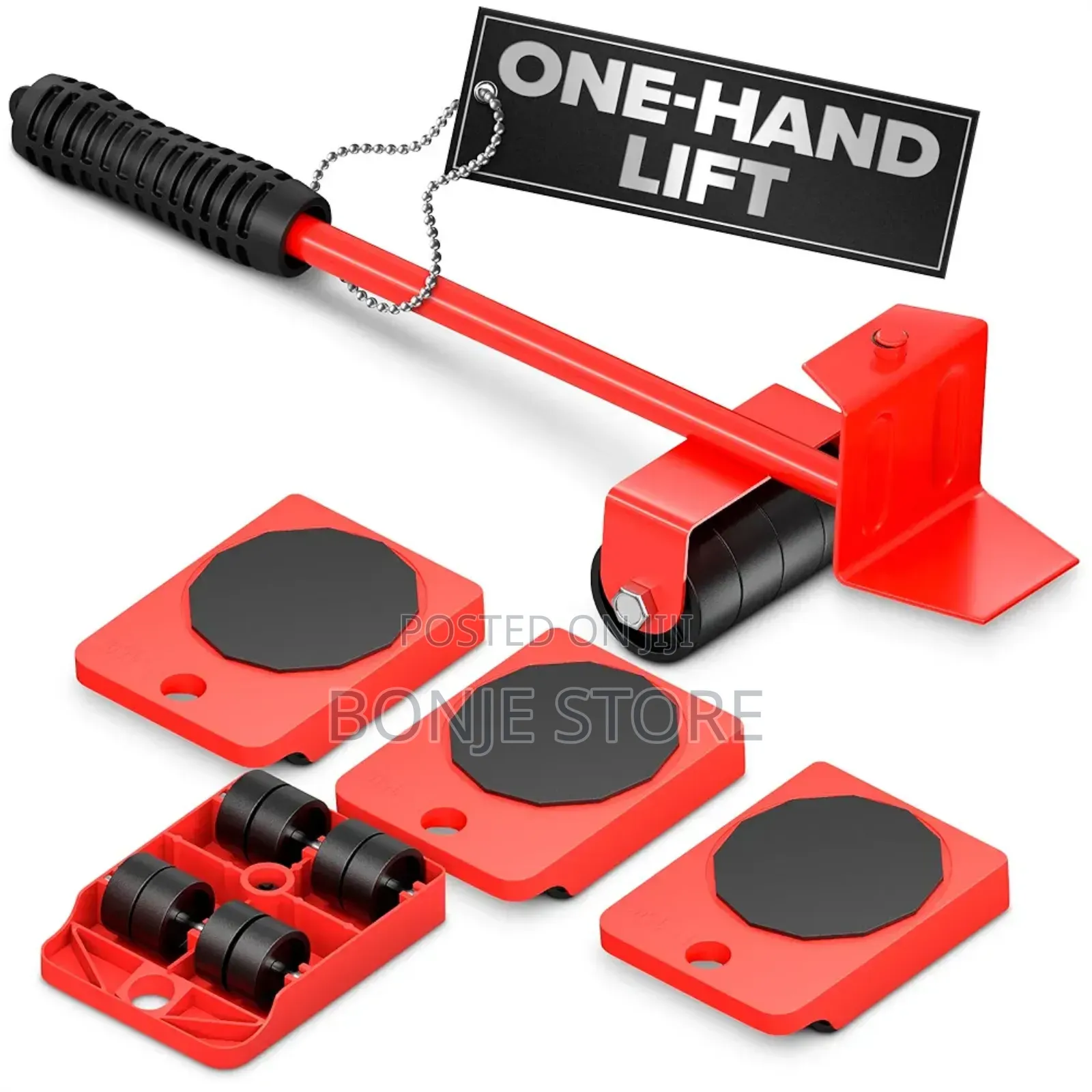 5 Packs Furniture Lifter,Heavy Furniture Moving System Lifter Kit