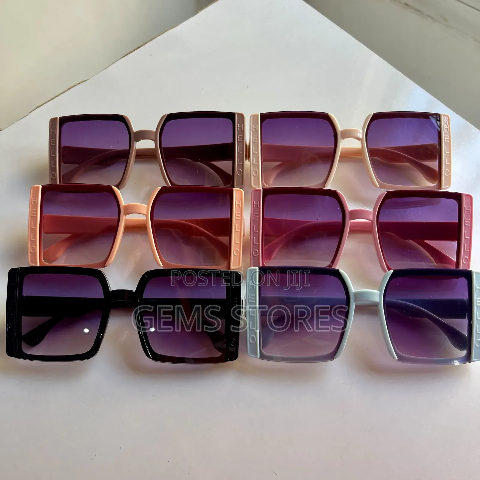 Chunky Square Gradient Sunglasses for Kids