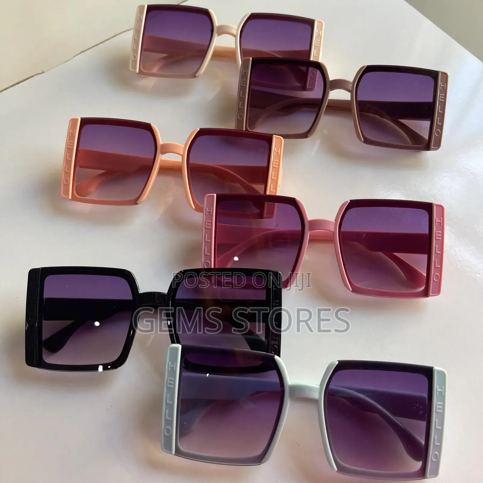 Chunky Square Gradient Sunglasses for Kids