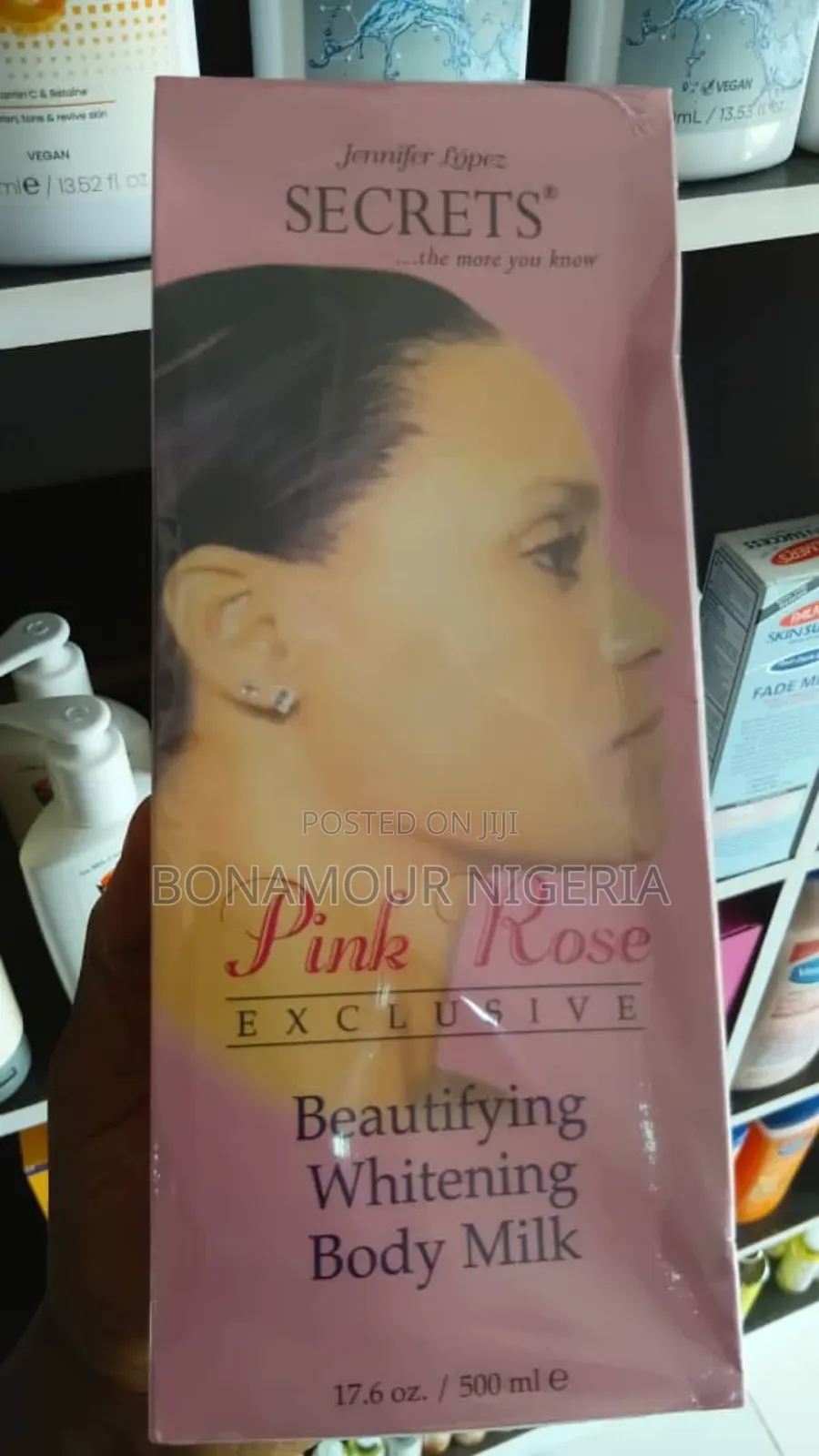 Pink Rose Body Milk Lotion 500ml