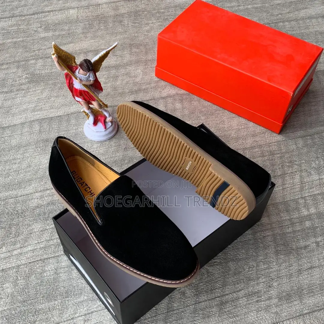 Bugatchi Men Loafers Shoes Available in Leather and Suede