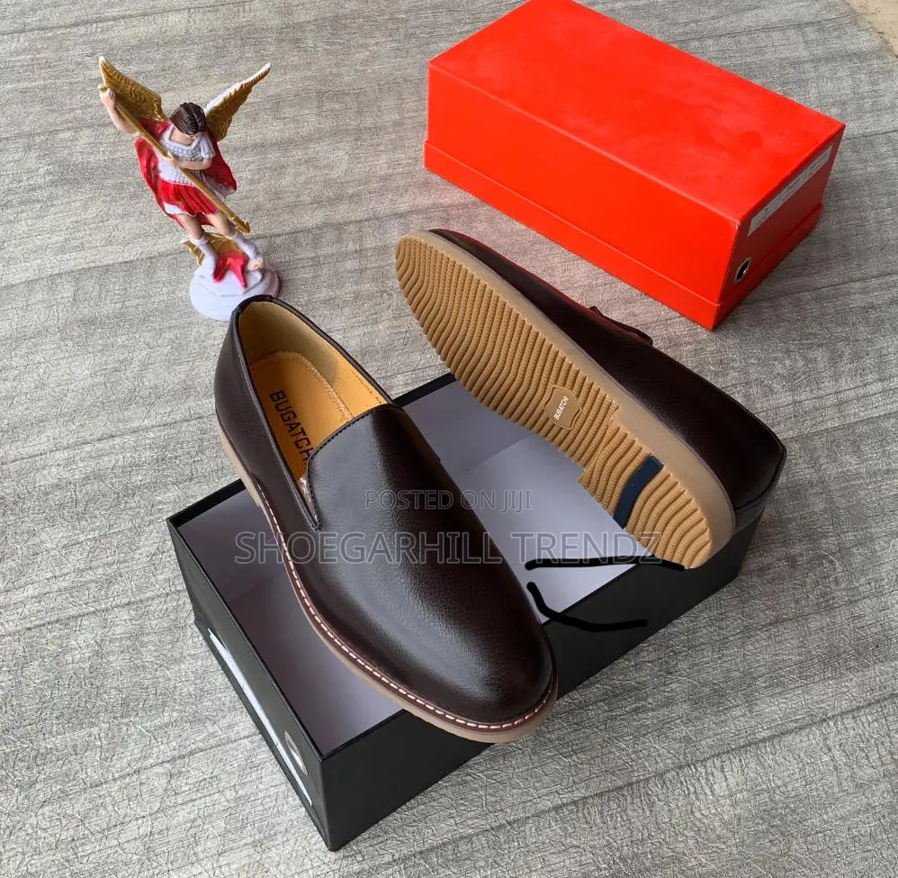 Bugatchi Men Loafers Shoes Available in Leather and Suede