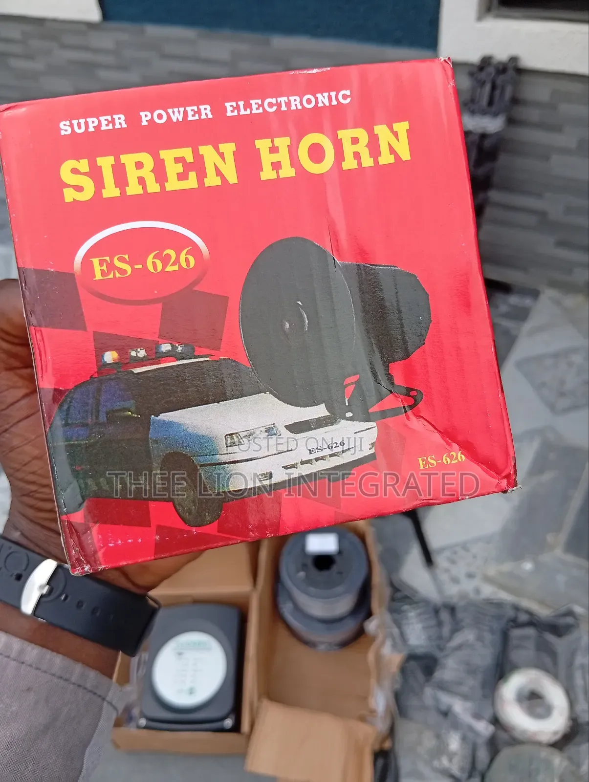 Super Power Electronic Siren Horn
