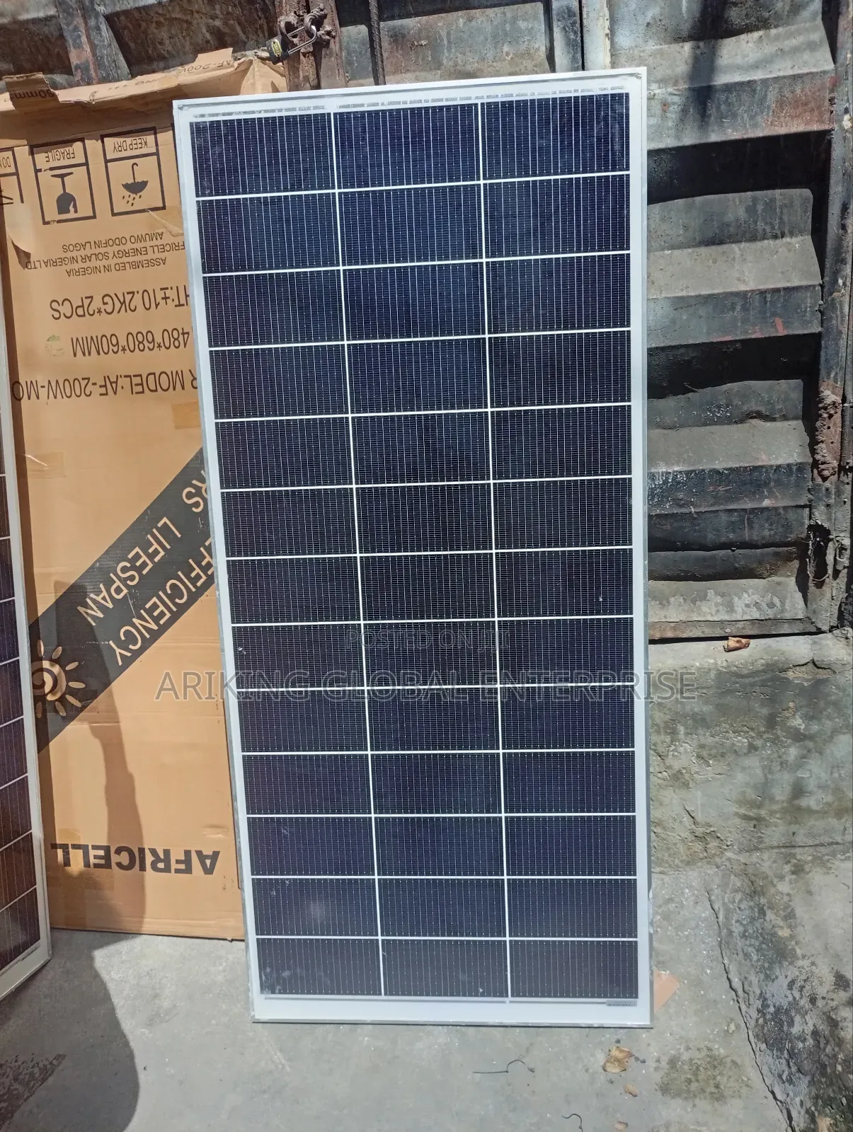 Original 200w Africell Panel.