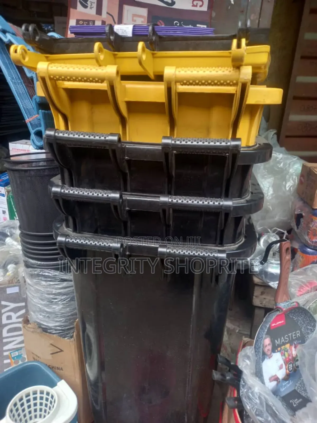 Waste Sorting Bin Wheelie Plastic Dustbins Garbage 120l