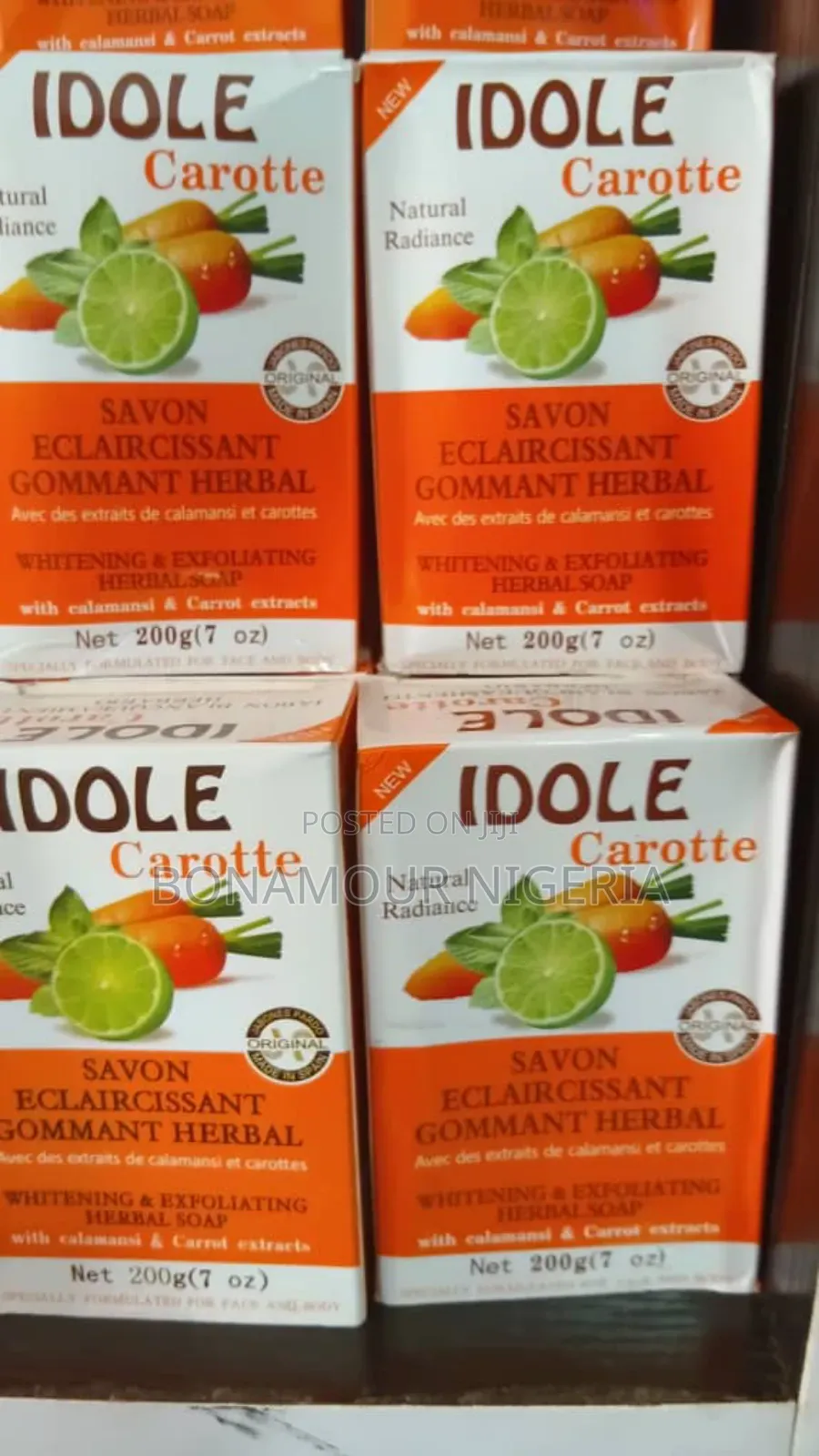 Idole Carrotte Soap 200g