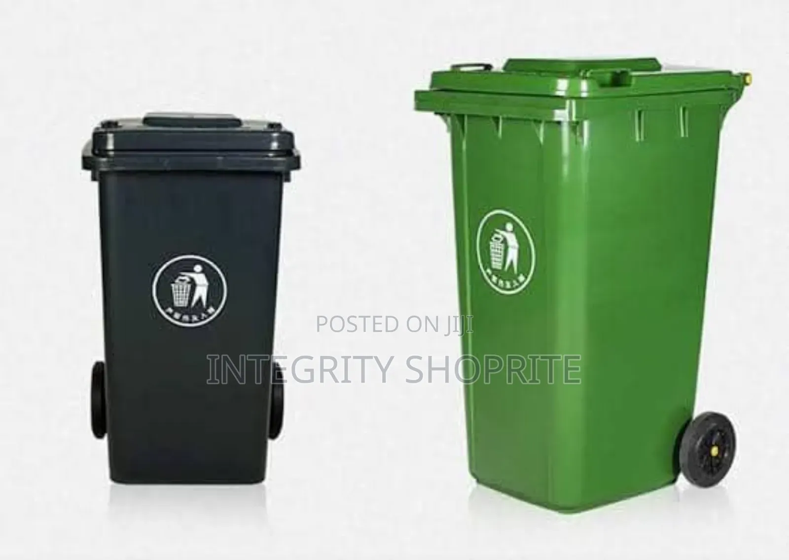 Waste Sorting Bin Wheelie Plastic Dustbins Garbage 240l