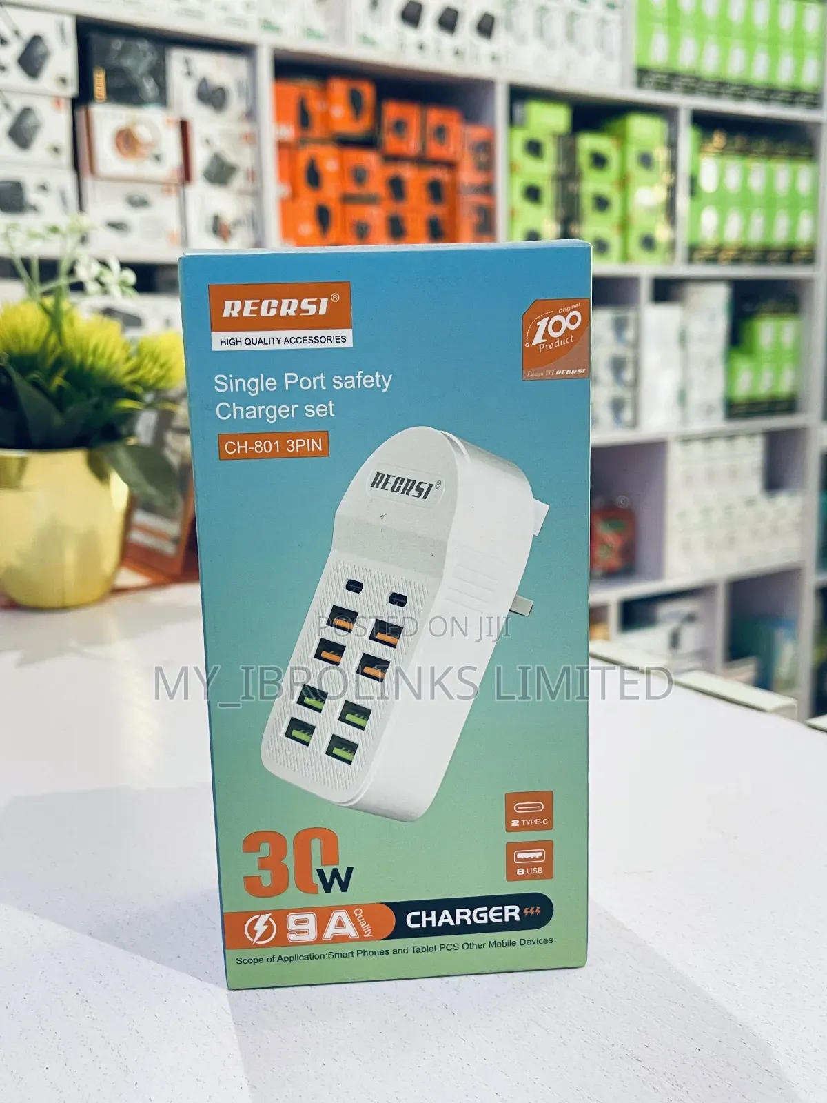 Single Port Charger Set