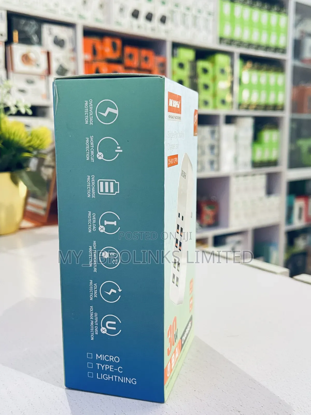 Single Port Charger Set