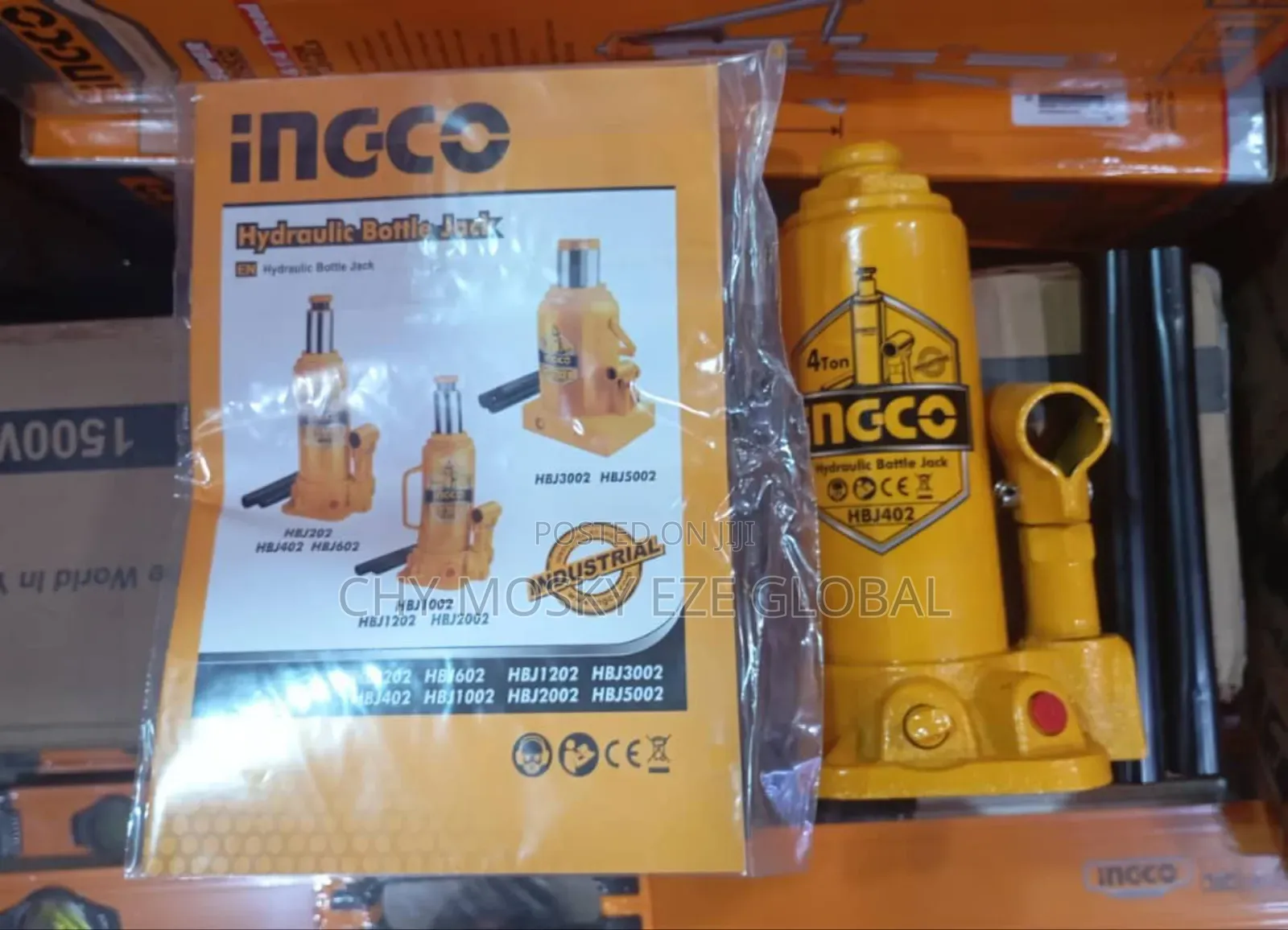 4ton Ingco Hydraulic Jack