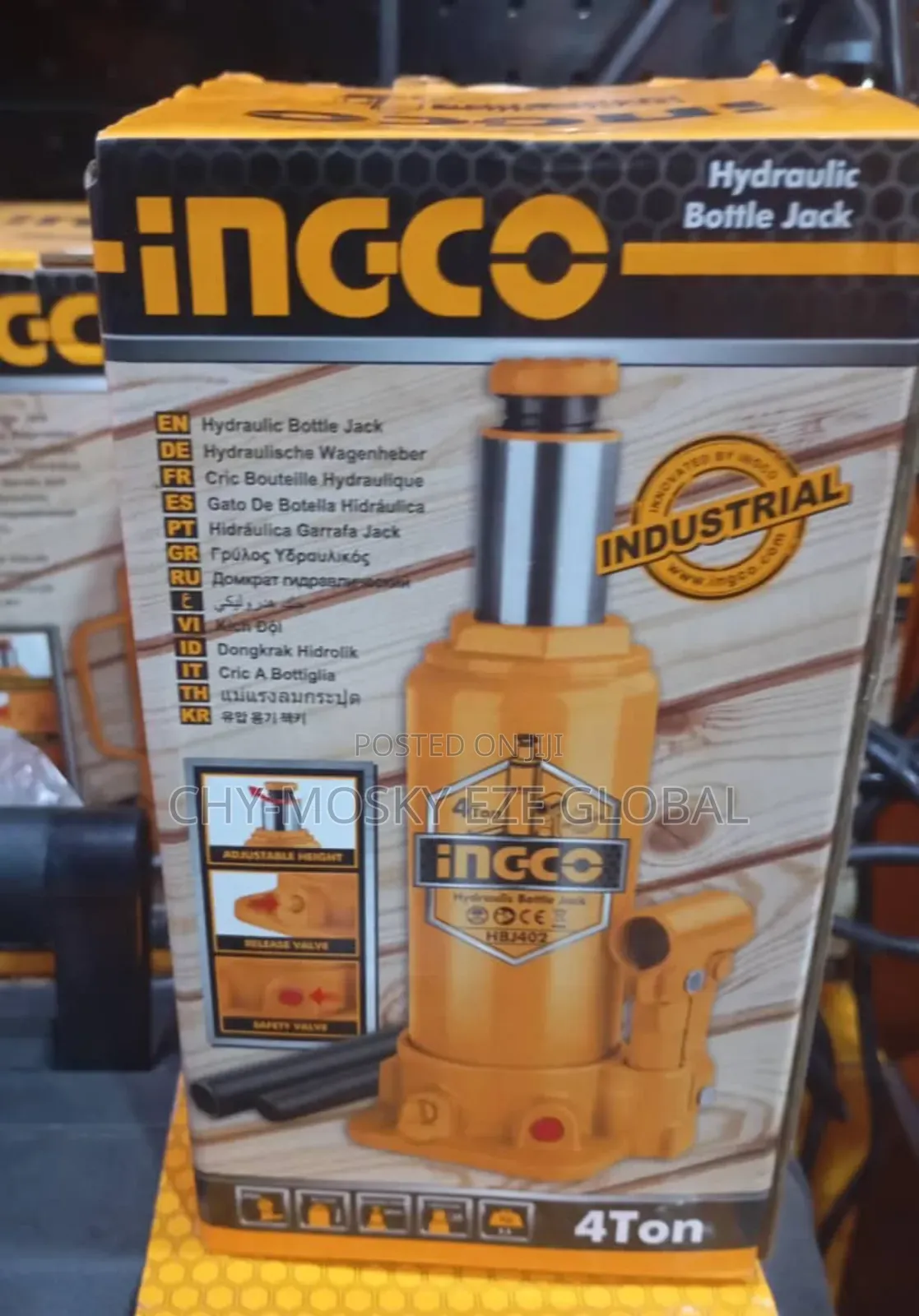 4ton Ingco Hydraulic Jack