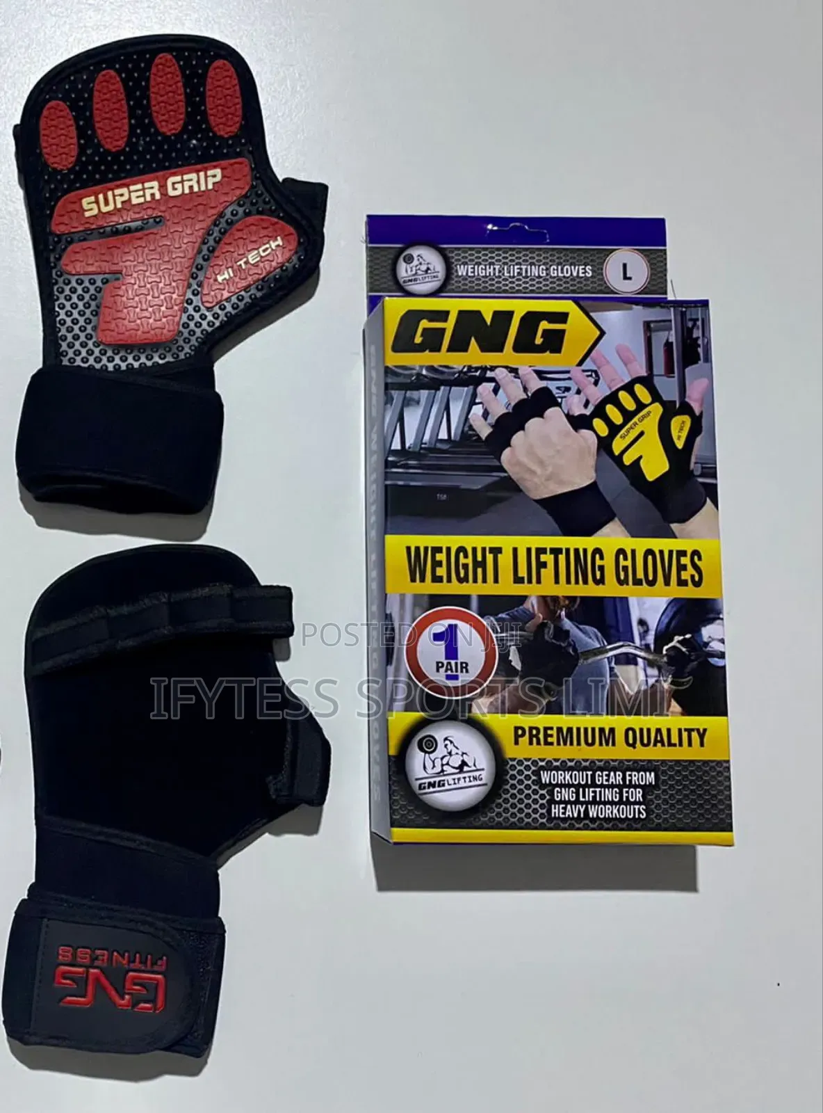 Premium Quality GNG Gym Gloves